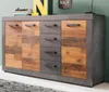 trendteam Wohnen Kommode Indy Graphit Grau Matera NB/Old Produktbild-Vorschau 13