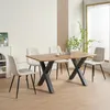 Jídelní židle Albatros sada 4 ks BORA Beige - Pohodlná Náhled obrázku produktu 4