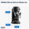 DeLonghi EC685.BK Dedica Style espressomachine, zwart, met Productafbeelding-voorbeeld 48