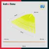 KOTARBAU® Laubrechen Kunststoff 45 cm mit Stiel Laubbesen Produktbild-Vorschau 3