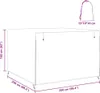 vidaXL Hollywoodschaukel-Abdeckung 250 x 250 x 160 cm Produktbild-Vorschau 8