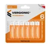 Vergionic 0822 Alkalické baterie mikrotužkové 1,5V AAA, 6 Náhled obrázku produktu 2
