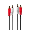 LINDY cavo audio 1m 2xRCA 2xRCA (Chinch) m/m placcato oro Anteprima dell’immagine prodotto 2