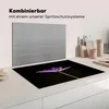 KitchenYeah© Herdabdeckplatte Eine lila Geranie auf Produktbild-Vorschau 3