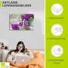 ARTland Leinwandbild Flieder Strauss Größe: 60x40 cm Produktbild-Vorschau 2