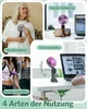2 Stück Mini Handventilatoren, tragbarer Handventilator mit Produktbild-Vorschau 5