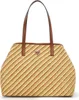 GUESS Shopper Handtasche Vikky II Large natural/cognac : Produktbild-Vorschau 4
