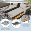 Outdoor Sonneninsel 150x140cm mit Regalfach, Produktbild-Vorschau 18