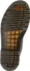 The image shows the sole of a black shoe, likely a boot, with a textured grip pattern and a transparent section revealing branding. Voir les images du produit