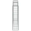 vidaXL Gabionen mit Hochbogen 2 Stk. 200x30x120/140cm Produktbild-Vorschau 6