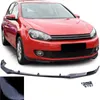 Lippe Frontspoiler Spoiler schwarz glänzend für VW Golf 6 Produktbild-Vorschau 1