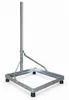 PremiumX Balkonständer 50x50cm Stahl 1m Mast SAT Produktbild-Vorschau 1