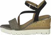 Tamaris Sandalette Schwarz Combi Textil Größe: 37 Normal Produktbild-Vorschau 7