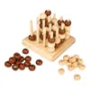 Small Foot Holz Strategiespiel 3D - Vier gewinnt für Kinder Produktbild-Vorschau 2