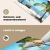 KitchenYeah© Herdabdeckplatte Palme - Boot - Strand , Produktbild-Vorschau 2