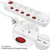 Multiprise McPower, 5x avec interrupteur individuel + 2x Voir les images du produit 4