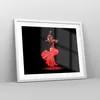 Gerahmtes Poster - Weißer Rahmen - Tanz Tänzer - 50x40 cm - Produktbild-Vorschau 8