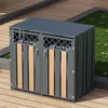 Abri pour poubelles d'extérieur, abri pour poubelles avec Voir les images du produit 6