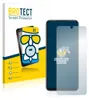 A product shot of a screen protector packaging and the screen protector itself. Produktbild-Vorschau