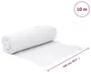 vidaXL Geotextil-Vlies Weiß 1x10 m Polyesterfaser Produktbild-Vorschau 7