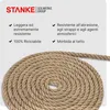 Seilwerk STANKE 10 m Corda di juta da 22 mm in fibra Anteprima dell’immagine prodotto 2