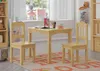 Kindersitzgruppe in weiß oder Holzfarbe Massiv mit Tisch Produktbild-Vorschau 11