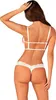 Heavenlly - Set sexy con cavallo aperto - Bianco Anteprima dell’immagine prodotto 2