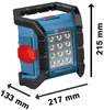 Lampe sans fil BOSCH 0601446700 - GLI 18V-1200 C Voir les images du produit 4