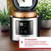 Solis Reiskocher & Dampfgarer, 850 W, 5L Volumen, 3D Produktbild-Vorschau 4