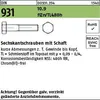 Reyher  Sechskantschrauben DIN 931 10.9 M 16x100 flZn (25 Produktbild-Vorschau 1