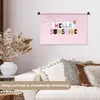 MuchoWow® Wandteppich Wandbehang Sommer - Eiscreme - Rosa Produktbild-Vorschau 2
