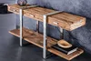 riess-ambiente Massivholz Konsolentisch BARRACUDA 140cm Produktbild-Vorschau 2
