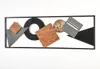 Kobolo Wanddeko Metallbild 3D - LINES - aus Metall in Produktbild-Vorschau 2