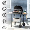 Barbecue au charbon de bois, chariot de barbecue avec Voir les images du produit 9