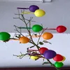20 x Ostereier aus Kunststoff zum Hängen, bunt Sortiert - Produktbild-Vorschau 3