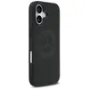 A black iPhone case with the Mercedes-Benz logo embossed on it, shown from a side angle. Náhľad obrázku produktu