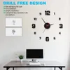 3D DIY osvětlený ciferník, akrylové hodiny bez vrtání, bez Náhled obrázku produktu 10