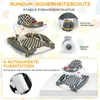 COSTWAY girello 6 in 1, girello regolabile in altezza con Anteprima dell’immagine prodotto 2