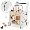 Mamabrum 6-in-1 Lauflernwagen aus Holz – Spiel- und Produktbild-Vorschau 1