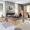 Sideboard - 142x85 cm - Artisan Eiche - Lamellen Optik - Produktbild-Vorschau 5