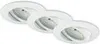 LED Einbauleuchten Dimmbar Schwenkbar 3er Set 5,5 W weiß Produktbild-Vorschau 1