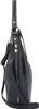 A side view of a black handbag. Voir les images du produit