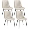 SONGMICS Esszimmerstuhl 4er Set, Küchenstuhl, Polsterstuhl, Produktbild-Vorschau 1