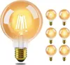 ZMH 6 Stück Glühbirne E27 Vintage Lampe G95 Leuchtmittel Produktbild-Vorschau 1