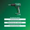 Wiertarko-wkrętarka akumulatorowa HiKOKI DS18DDWPZ 18V, Podgląd zdjęcia produktu 5