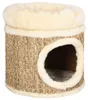 vidaXL Katzenhaus mit m Katzenbett 33 cm Seegras Produktbild-Vorschau 7
