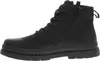 A side view of a black boot. Voir les images du produit