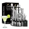 30-delige cocktailmixerset 750 ml van roestvrij staal met Productafbeelding-voorbeeld 2