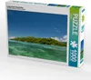 Calvendo Long Island, Seychellen 1000 Teile Puzzle quer Produktbild-Vorschau 1