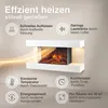 Elektrický krb KAMINIO LIZ - Elektrický nástěnný krb s Náhled obrázku produktu 4